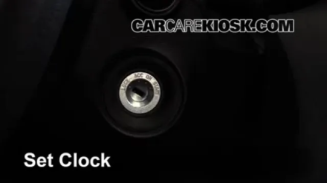 2016 Kia Sorento LX 3.3L V6 Reloj Fijar hora de reloj